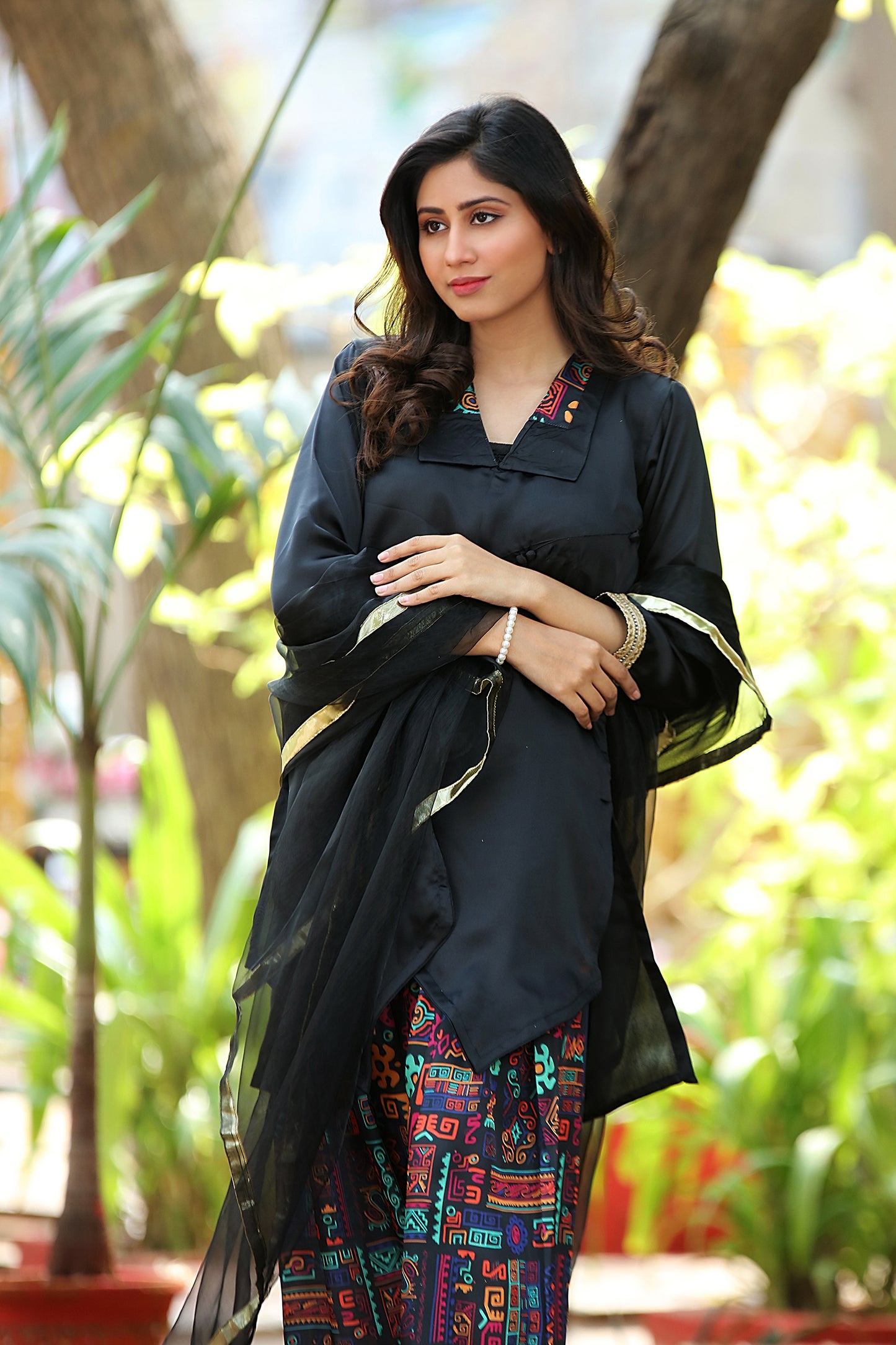 Parveen - 3PC Silk