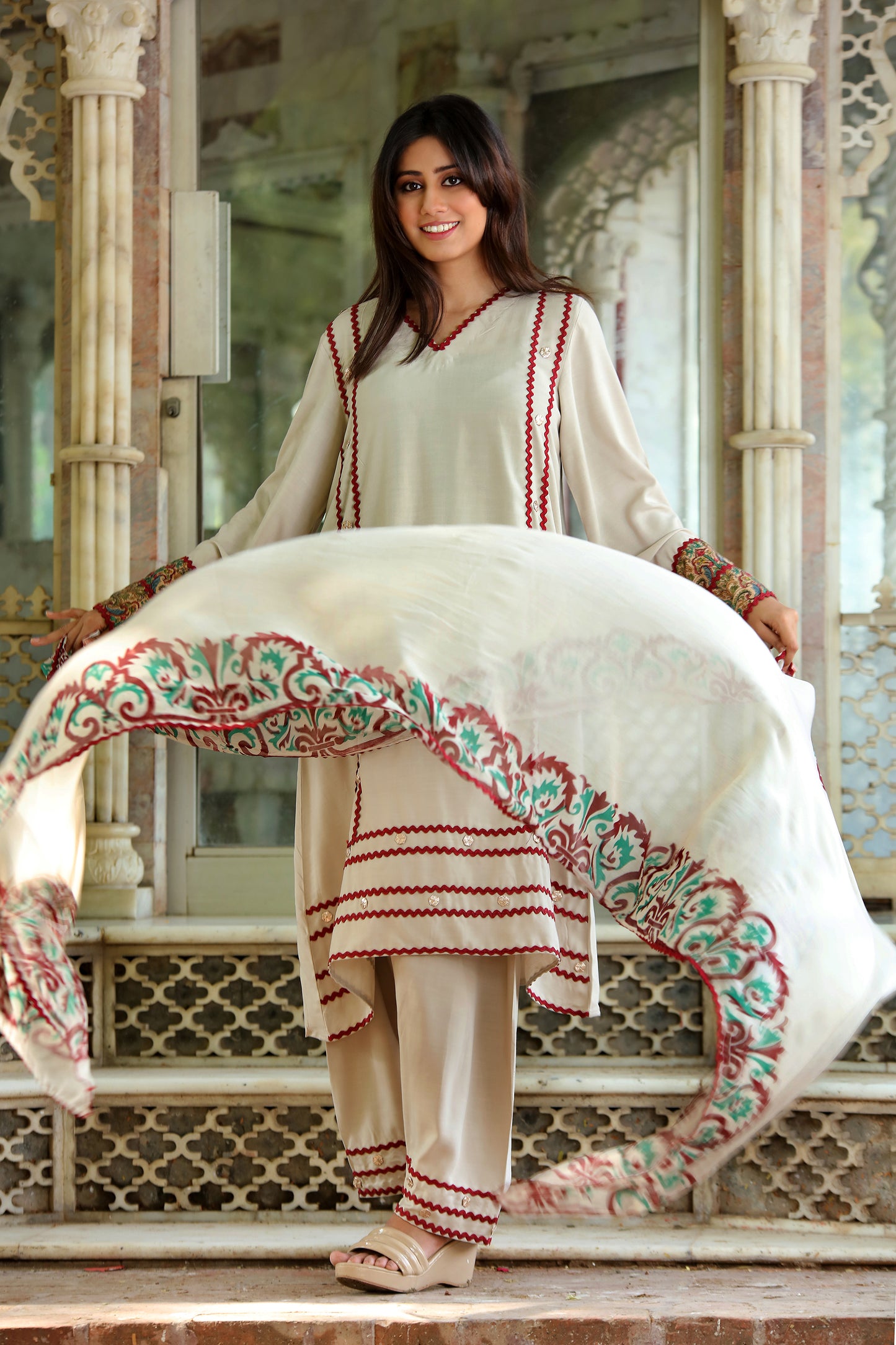 Inshal - 3PC Linen