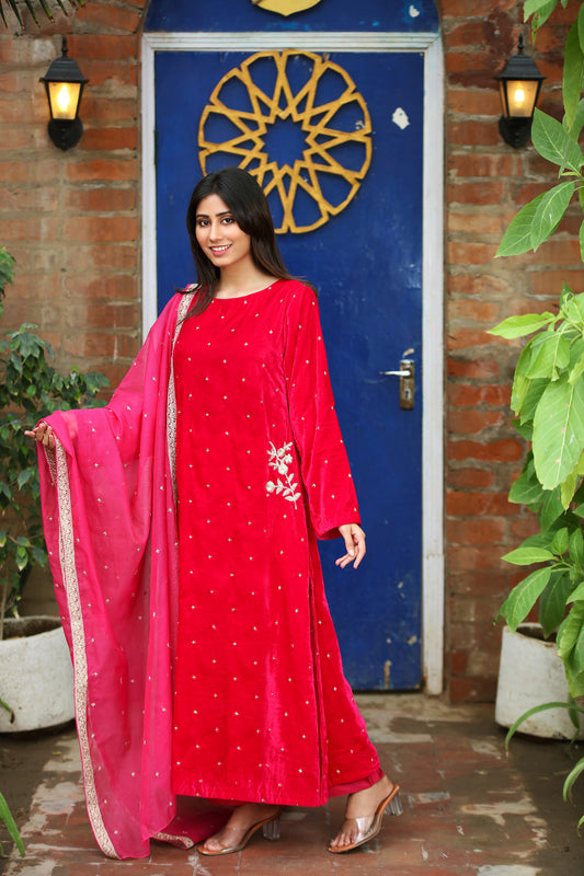 Kanwal - 3PC Velvet