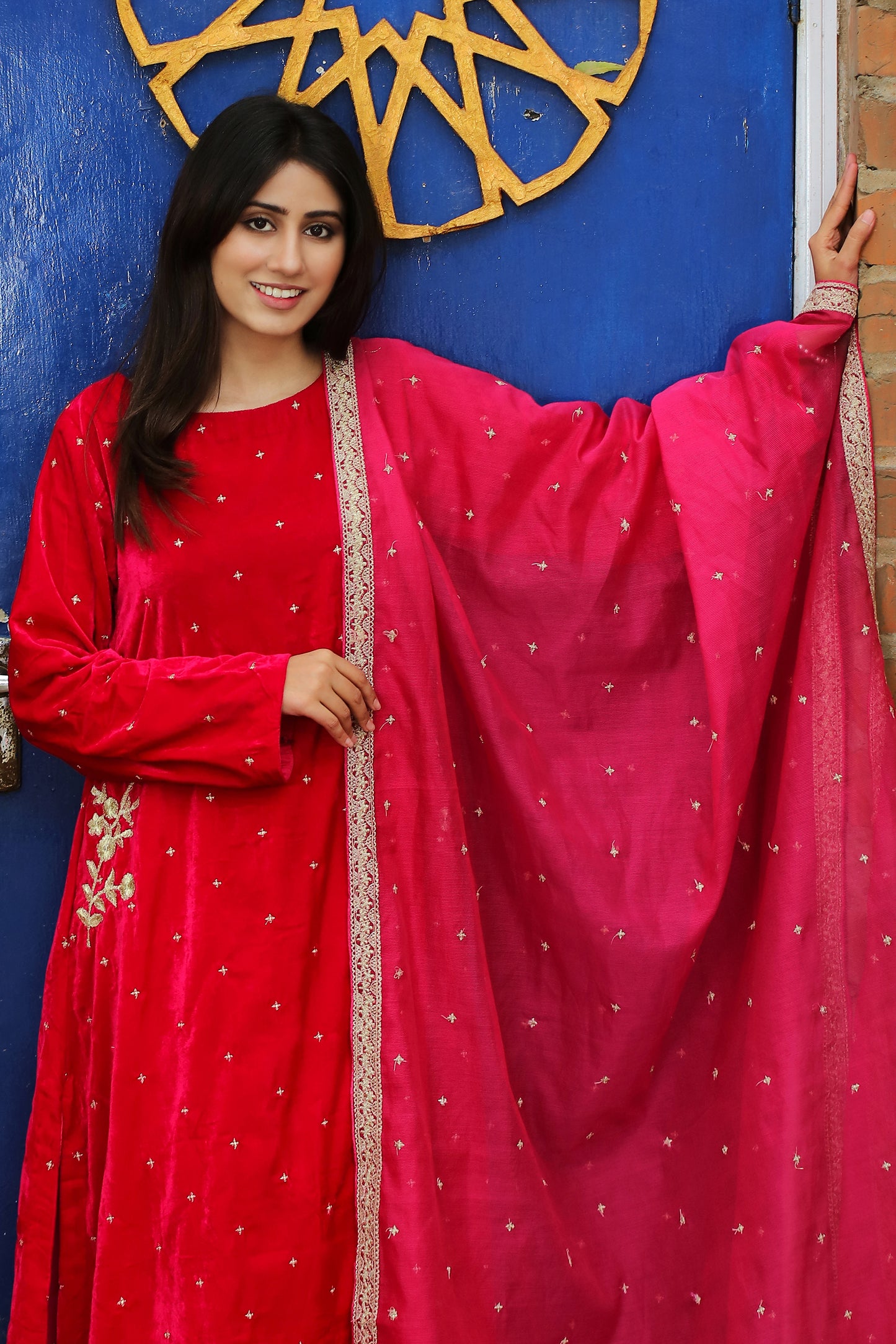 Kanwal - 3PC Velvet